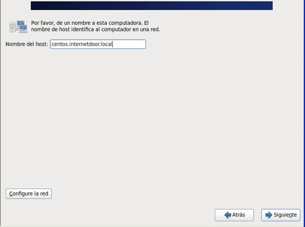 Instalacion de Centos - Paso 10