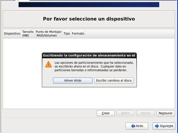 Instalacion de Centos- Paso 21