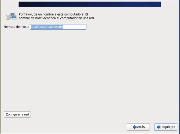 Instalacion de Centos, Paso 8