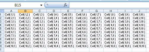 Hoja excel con pruebas de macro